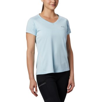 Columbia Zero Rules Short Sleeve, Camiseta Azules Para Mujer | 124980-SCD